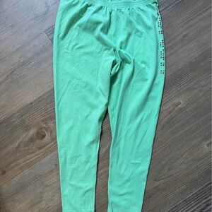 Burton Light Green Leggings Snow Underlayer Women’s XS